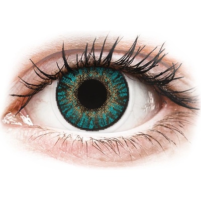Alcon FreshLook ColorBlends Turquoise mesačné dioptrické 2 šošovky