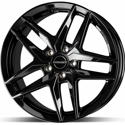 Borbet Z 7x17 5x112 ET49 black gloss
