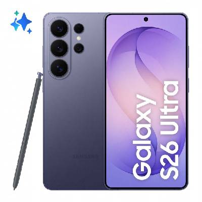 Galaxy S26 Ultra 17, 5 см (6.9") Двойна SIM карта Android 16.0 5G UBS тип C 12 GB 512 GB 5000 mAh Виолетов (SM-S948BZVGEUE)