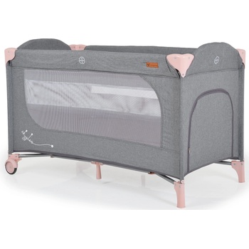 Image 1 of Cangaroo Бебешка кошара на две нива Cangaroo - Skyglow 2, розова (109384)