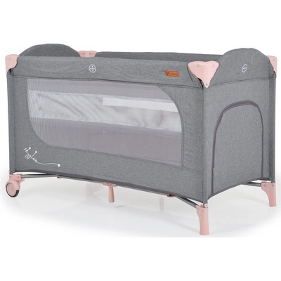 Cangaroo Бебешка кошара на две нива Cangaroo - Skyglow 2, розова (109384)