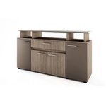 Bogdan Furniture I Скрин Mod 3056, Мока/Лате