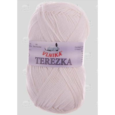 VLNIKA Příze Terezka Varianta: 101 bílá