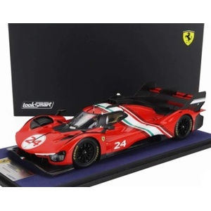 LookSmart Модели на автомобили и мотоциклети модел 1/18 Ferrari 499P NR. 24 edice Modificata - 1: 18 (дължина 25 (TRS7380-3931)