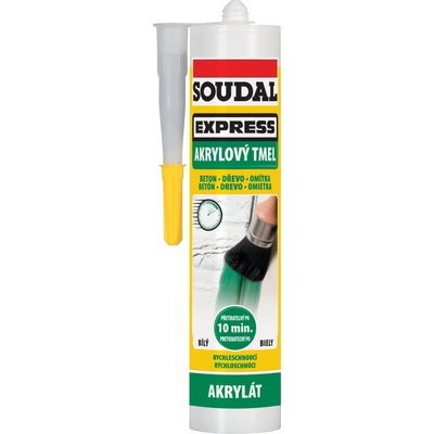 Soudal Express Akrylový tmel 280 ml biela