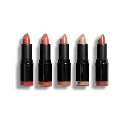 Revolution Pro Lipstick Collection saténový rúž Burnt Nudes 5 x 3,2 g darčeková sada