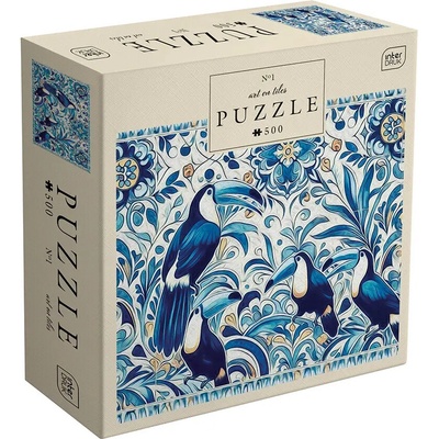 INTERDRUK Art on Tiles Tukan 500 dielov