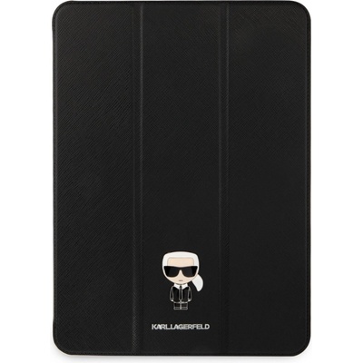 Karl Lagerfeld Metal Saffiano Pouzdro iPad 11 KLFC11OKMK Black