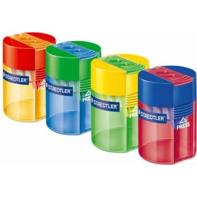 Strúhadlo, dvojdierové, so zásobníkom, STAEDTLER "512", mix farieb