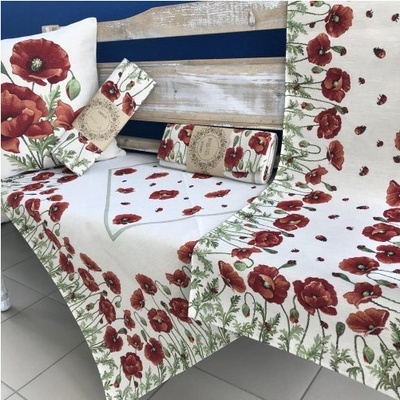 Mondo Italia Gobelínový obrus divé maky Eden 759 Viacfarebná 40x100 cm