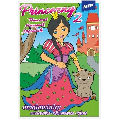 Omaľovánka A5 Princezné 2 MFP 5300429