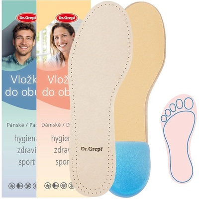 Dr. Grepl 114-24 Vložky usňové pronace supinace supinace vbočení vně