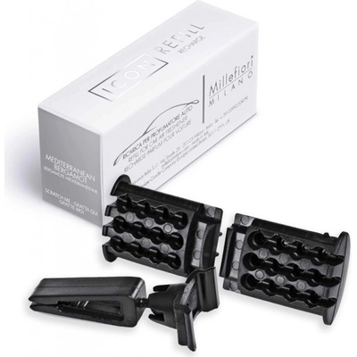 Millefiori Icon Mediterranean Bergamot náhradní náplň do auta 13 g