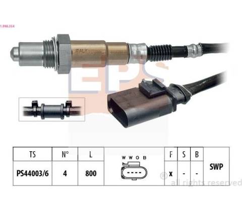 EPS Lambda sonda 1.998.354