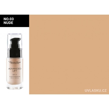 Pierre René Advanced Lift make-up SPF15 make-up 3 Nude 30 ml