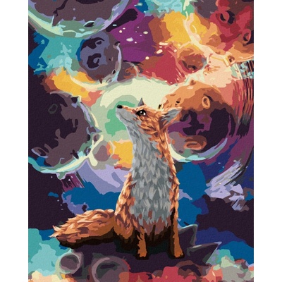 Zuty Malování podle čísel MALÝ PRINC LIŠKA