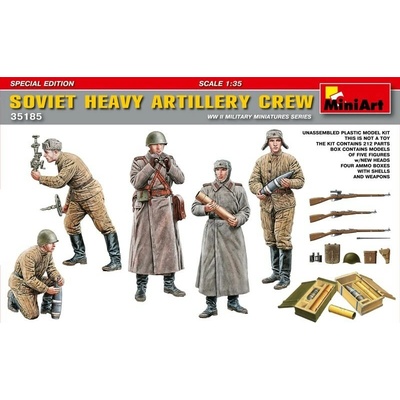 MiniArt Soviet Heavy Artillery Crew.Special Edit 1:35