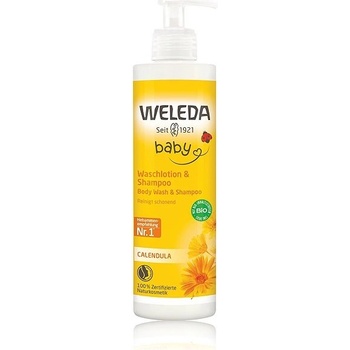 Weleda Měsíčkový mycí krém a šampon 400 ml