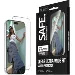 Panzer Стъклен протектор Safe за iPhone 18 Pro/17 Pro, Ultra-Wide Fit m. EasyAligner