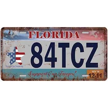Ceduľa značka Florida