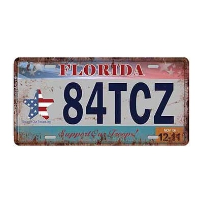 Ceduľa značka Florida