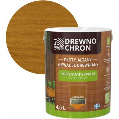 Drewnochron Impregnát Express Světlý Dub 4,5L