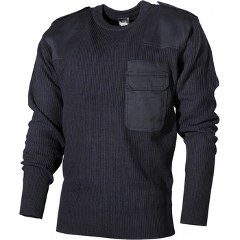 Sveter MFH BW s náprsným vreckom modrá