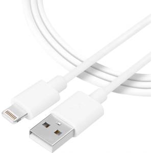 Tactical Smooth Thread кабел USB-A/Lightning - 0.3m - Бяло KP31184