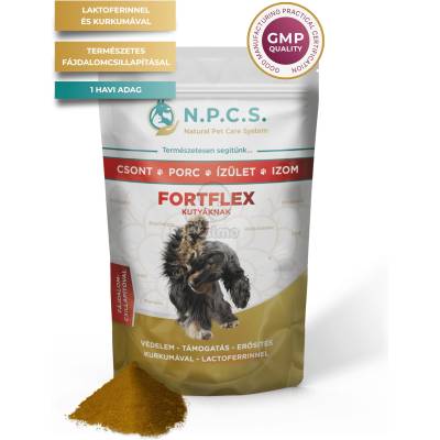 N. P. C. S Natural Pet Care System Fortflex прах за кучета - Защита на костите, хрущялите, ставите и мускулите 50 г