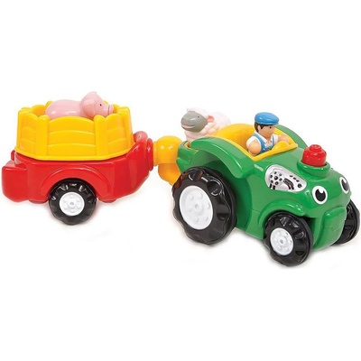 WOW Toys Детска играчка Wow Toys Farm - Трактор с ремарке за животни (10318)