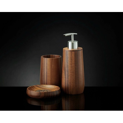 Kleine Wolke Acaia pohár na zubné kefky hnedá 8610318852