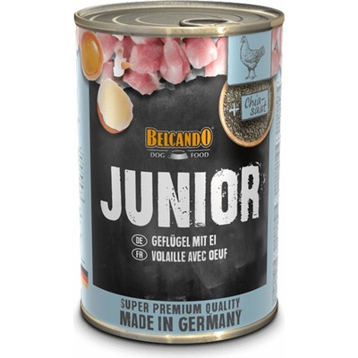 Belcando Junior Hydina s vajcom 400 g