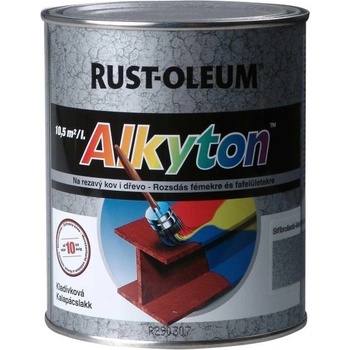 Alkyton 2v1 Kladivková farba 0,75L svetlozelená kladivková
