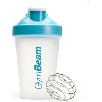 GymBeam Šejkr Blend Bottle - 400 ml BARVA: PRŮSVITNĚ MODRÁ