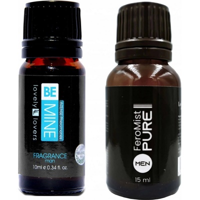 Lovely Lovers BeMine Pheromone Men feromónový parfém pre mužov 10 ml