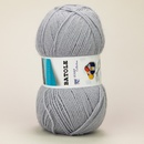 Pletací příze Vlnap BATOLE 56177 světle šedá, klasická, 100g/416m