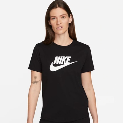 Nike Dámske tričko NSW TEE ESSNTL ICN FTRA čierna biela