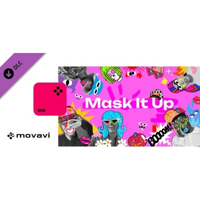 Игра Movavi Video Editor 2024 -Mask It Up Pack за PC Steam, Електронна доставка