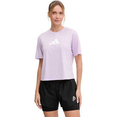 adidas WE BL TEE fialová