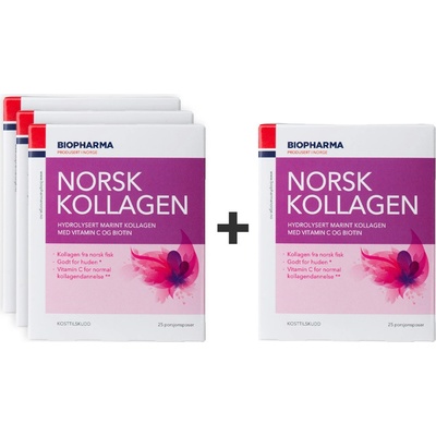 BioPharma Nórsky kolagén 25 x 5 g