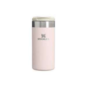STANLEY 1913 Aerolight Transit Thermo Mug 0.35L - Keeps Hot for 4 Hours - Dishwasher Safe - Coffee Mug To Go Leak-Proof - Compatible with Common Car Drink Holders - Rose - 100000108129