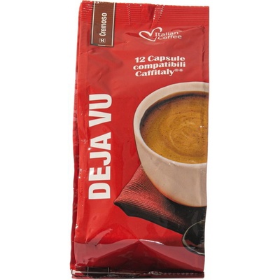 Italian Coffee Cremoso Deja Vu Kompatibilné Caffitaly 12 ks