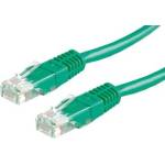 Roline Пач кабел Roline 21.99. 1563, UTP, Cat6, 5м, зелен (21.99.1563)