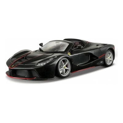 Bburago RACE+PLAY Ferrari LaFerrari Aperta čierna metalíza 1:24