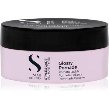 Alfaparf Milano Semi di Lino Style&Care Glossy Pomade оформящ брилянтин за оформяне и моделиране на прическа със силен гланц 100ml