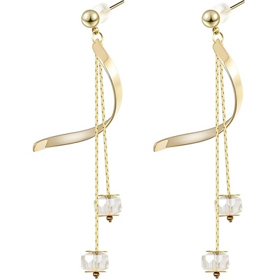 HARAHU Обеци ti-21668 - Златни kp21668 (ti-21668)