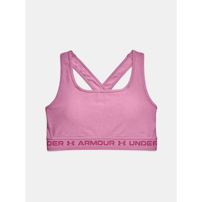 Under Armour Дамски сутиен Under Armour Crossback Mid Heather Bra Under Armour | Rozov | ЖЕНИ | XL