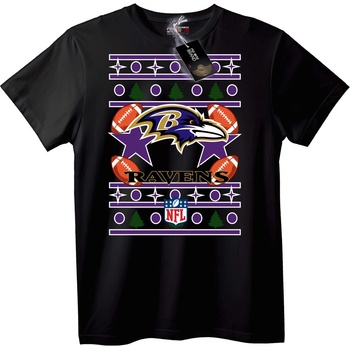 NOONEBRAND Тениска Baltimore Ravens NFL празнична - L, White