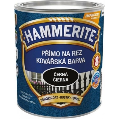 Akzo Nobel Hammerite Přímo na rez Kovářská barva černá 0,75L