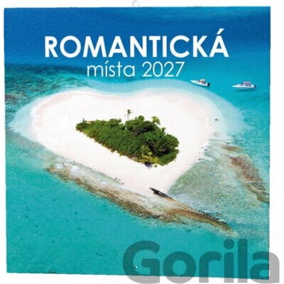 Romantická místa nástěnný Baloušek 2027